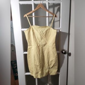 DIVIDED by H&M Little Yellow Dress